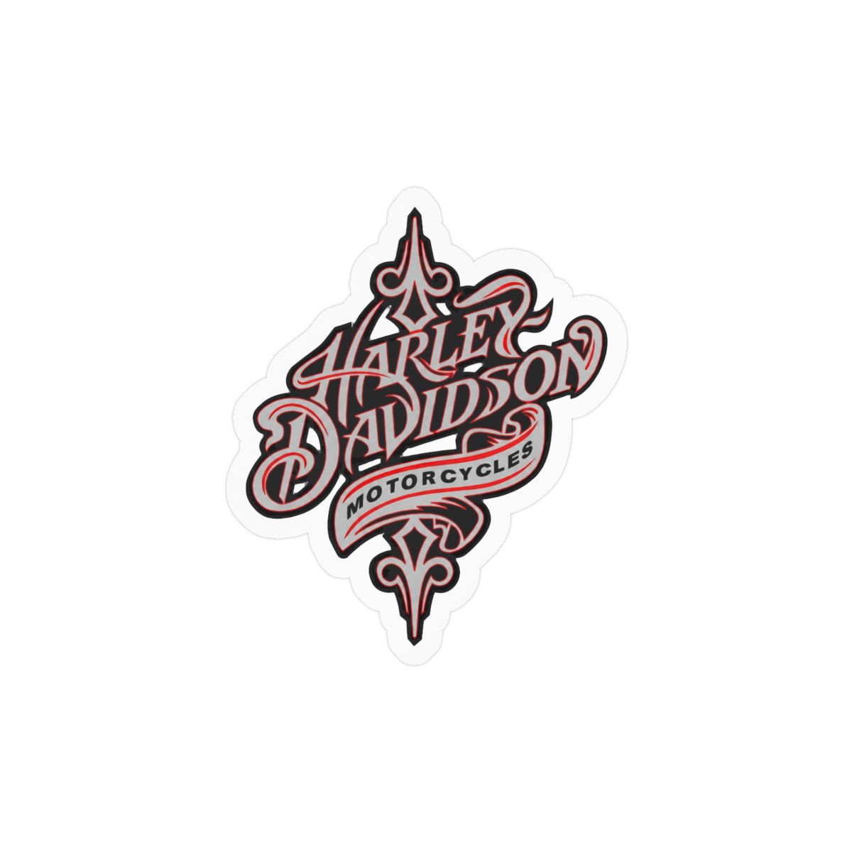 Club Hog Boys Cruiser Motorcycle Sticker | Bold Vinyl Biker Decal - alternate angle 2, merchandise