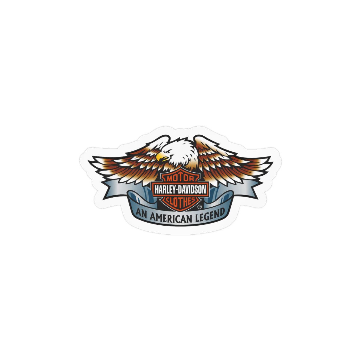 Club Hog Boys Cruiser Motorcycle Sticker | Bold Vinyl Decal - alternate angle 2, merchandise