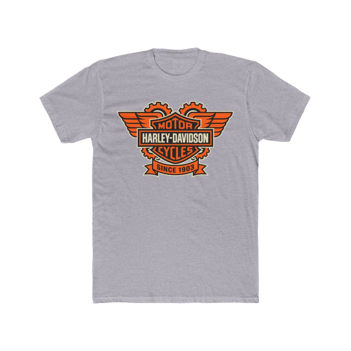 Harley Davidson Motorcycles Graphic T Shirt - Biker Lifestyle Gift - alternate angle 3, merchandise