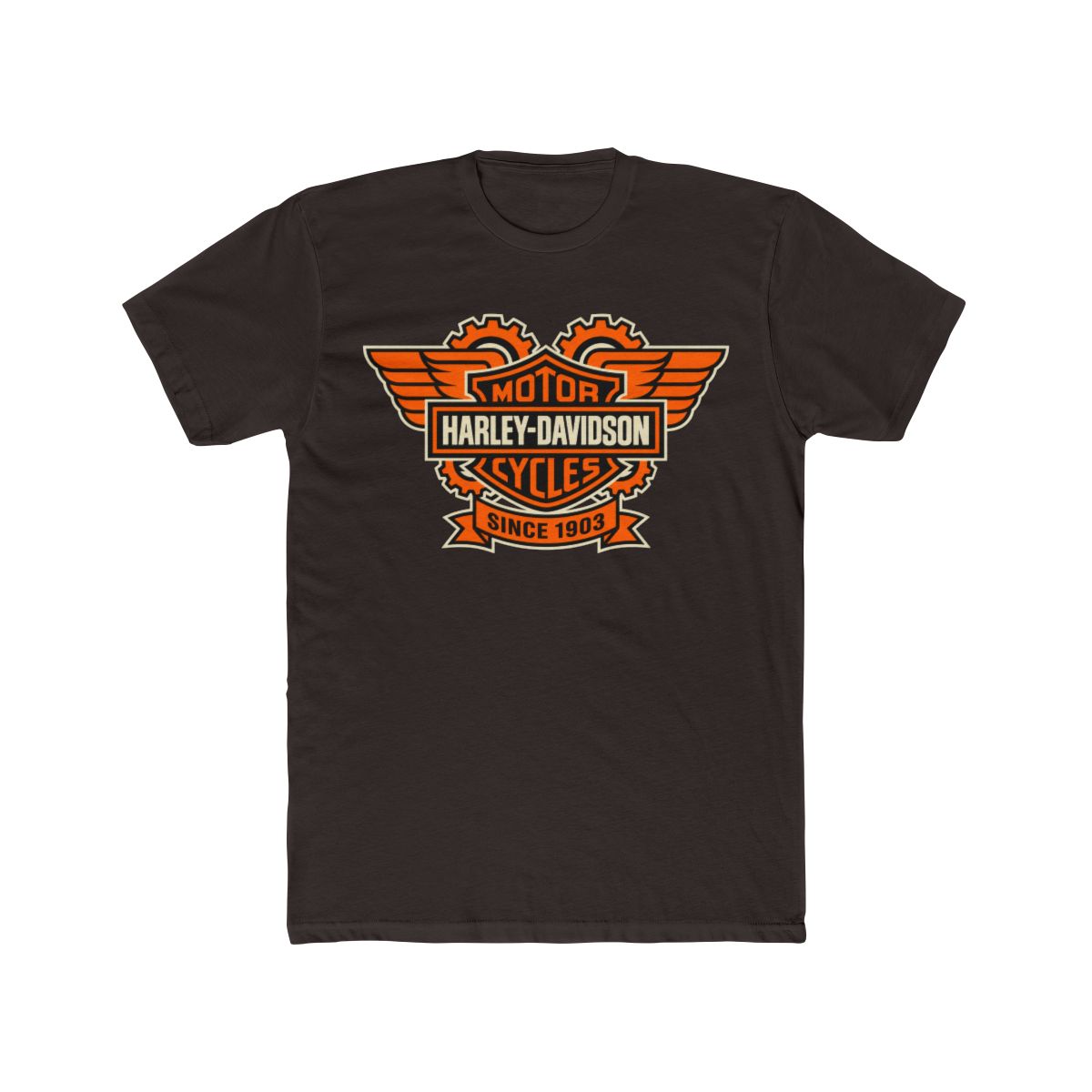 Harley Davidson Motorcycles Graphic T Shirt - Biker Lifestyle Gift - alternate angle 2, merchandise